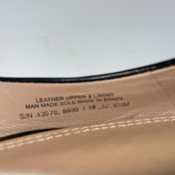 13. Tori Burch Lowell 2 Black Ballet Flats Size 51/2 - Picture 8 of 8